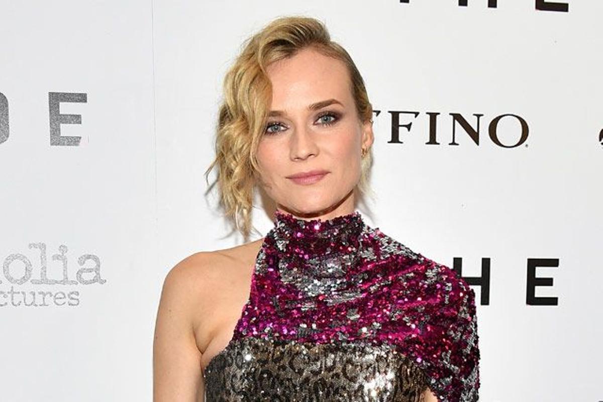 El peinado de Diane Kruger en la premiere de la película 'In the Fade' en Nueva York