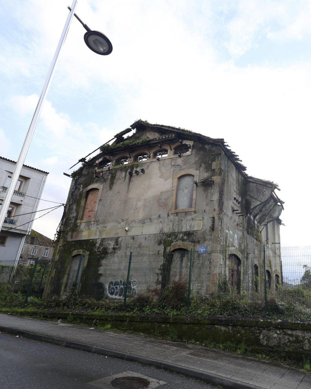 El antiguo transformador de Fenosa.
