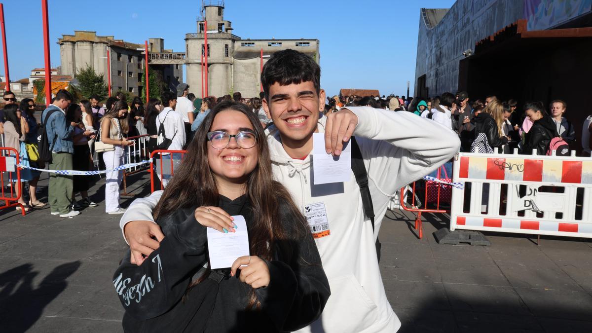 Colas para hacerse con una entrada para Bad Gyal en Castrelos