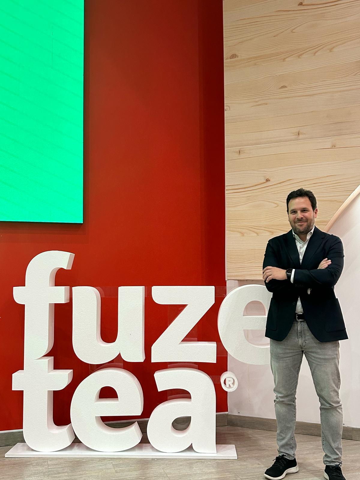 Javier Murga, Associate Director Category Management Fuze Tea en Coca-Cola Europacific Partners.