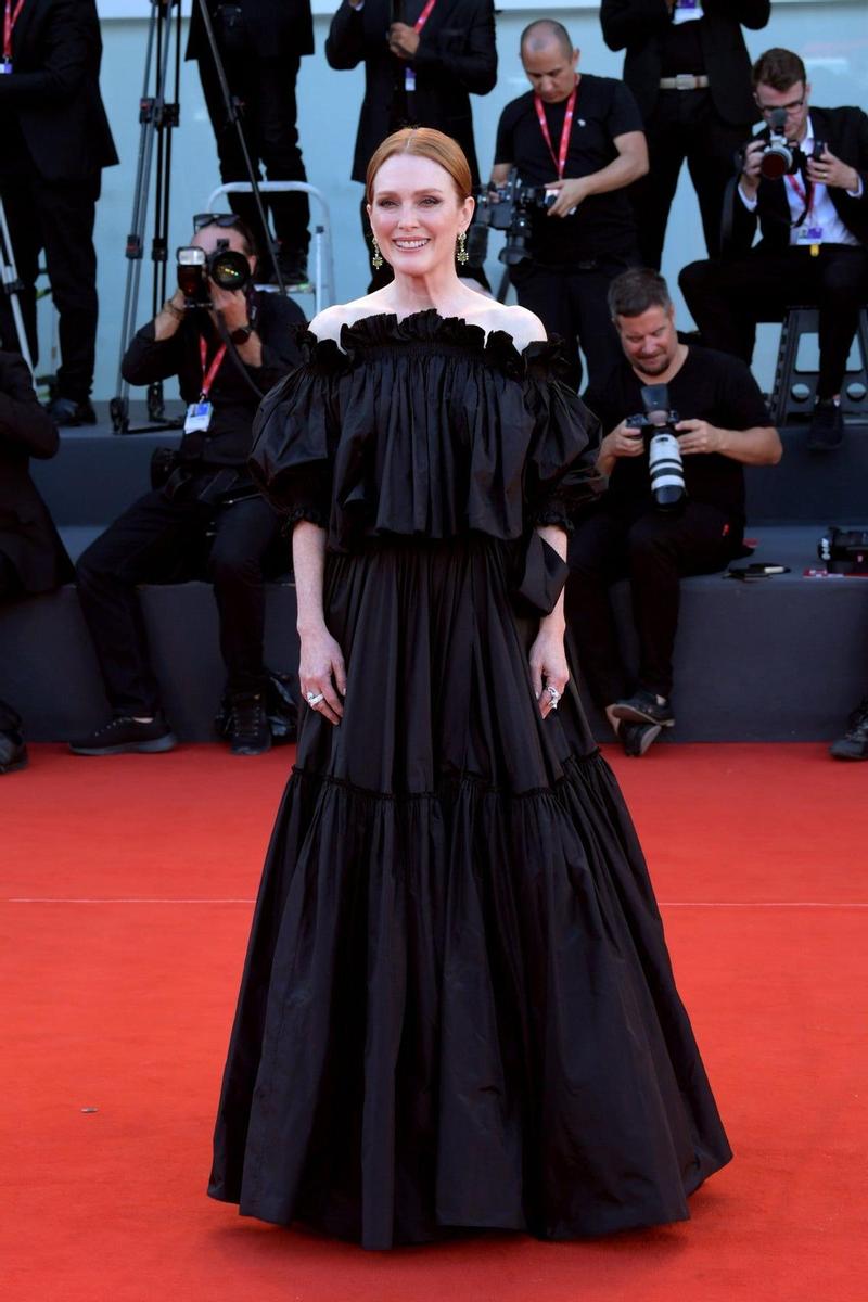Julianne Moore, de Dior Resort, en la clausura del Festival de Cine de Venecia