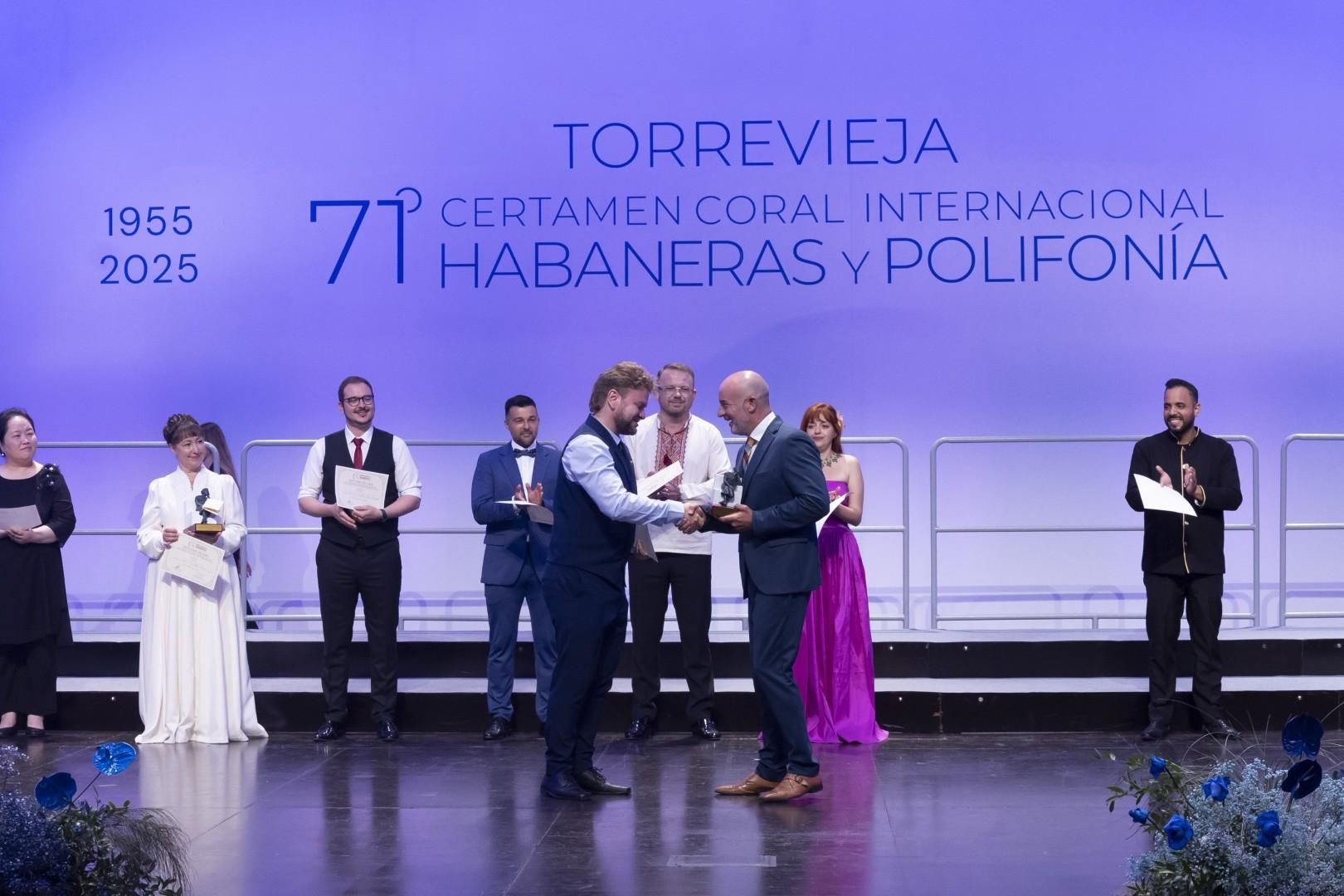 Así fue la clausura del Certamen de Habaneras en Torrevieja
