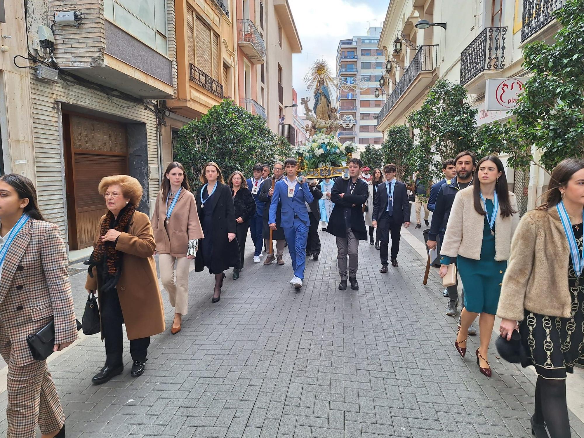 Vila-real rinde honores a la Puríssima del Poble