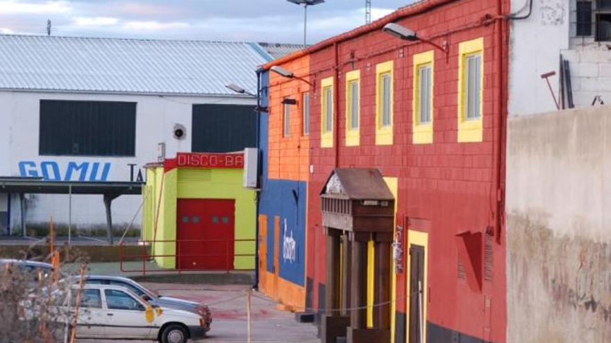 Zona de discotecas de las afueras de la ciudad, donde se produjo el tiroteo.