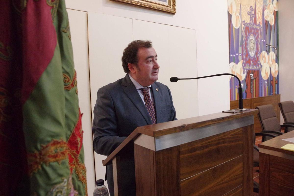 Presentación del proyecto del nuevo trono de Salutación, obra de Manuel Toledano