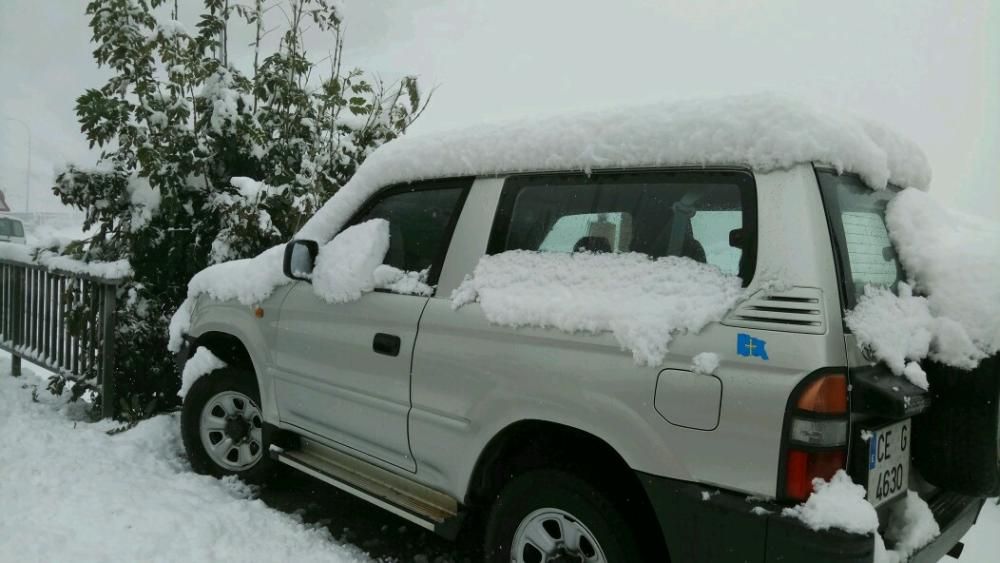 Ola de frío y nieve en Asturias