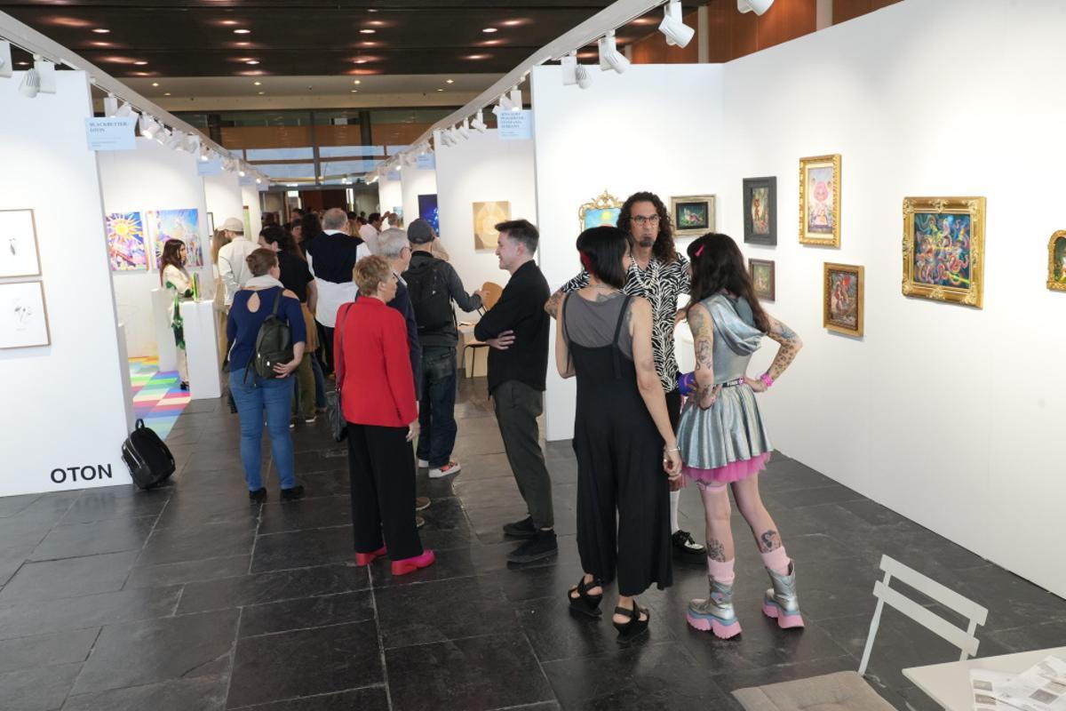 Las mejores imágenes de la inauguración de la Feria de Arte Contemporáneo MARTE en Castelló