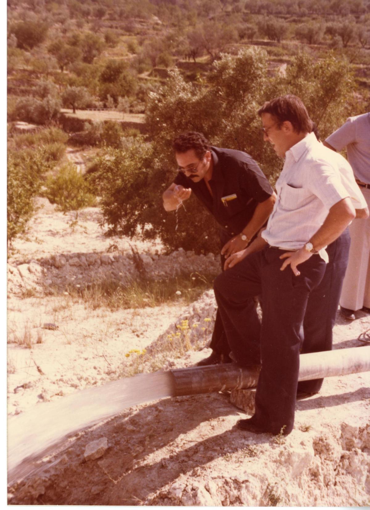 Los pozos de Beniardá se convirtieron en la respuesta real y efectiva