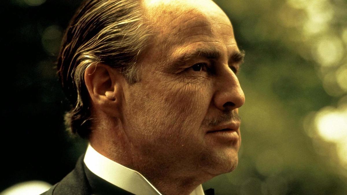 Marlon Brando como Vito Corleone en 'El Padrino'