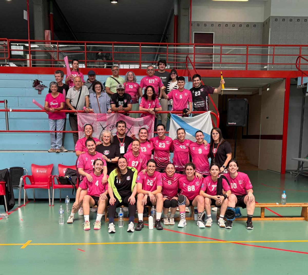 Las jugadoras del Samertolaméu.