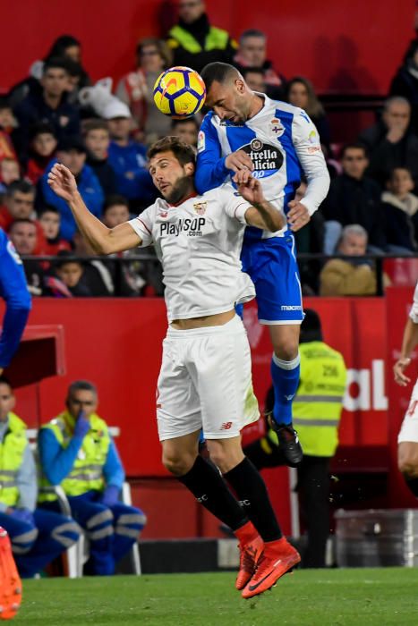 El Dépor cae 2-0 en Sevilla