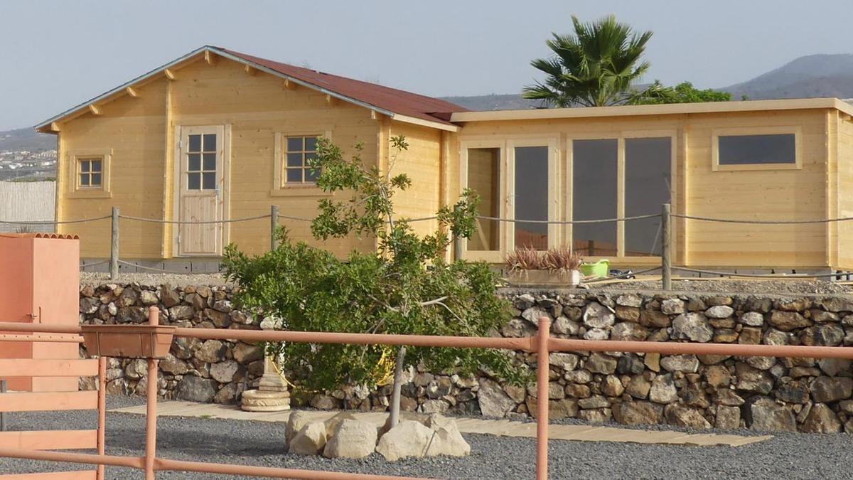 Modelo de casa similar a las compradas por el Gobierno de Canarias para los damnificados de La Palma.