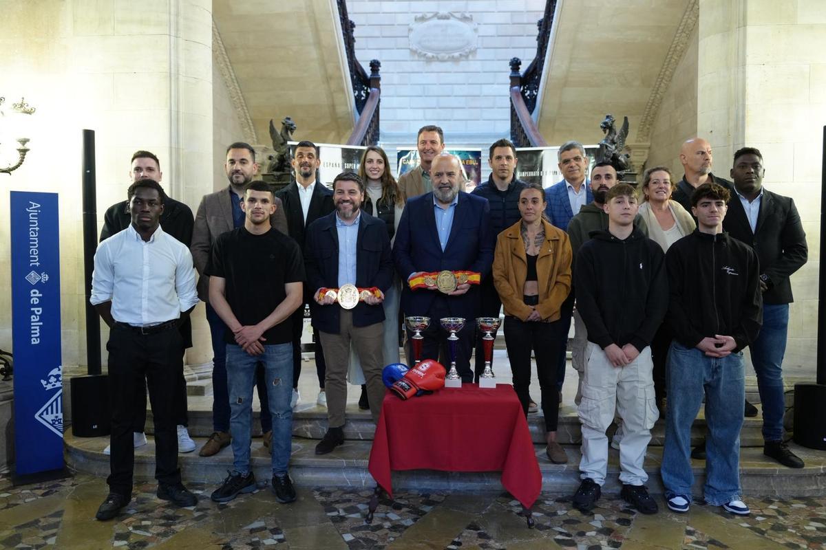 Presentación del III Trofeu Ciutat de Palma de Boxeo en Cort