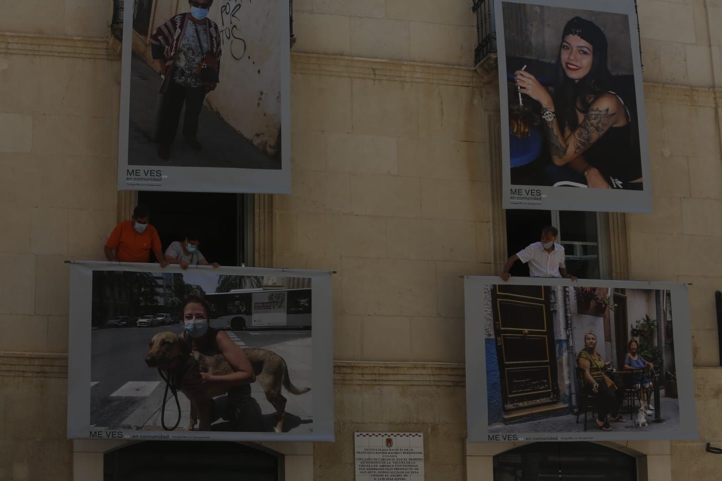 Exposición al aire libre en Alicante "Me Ves, en comunidad. Fotógraf@s con discapacidad"