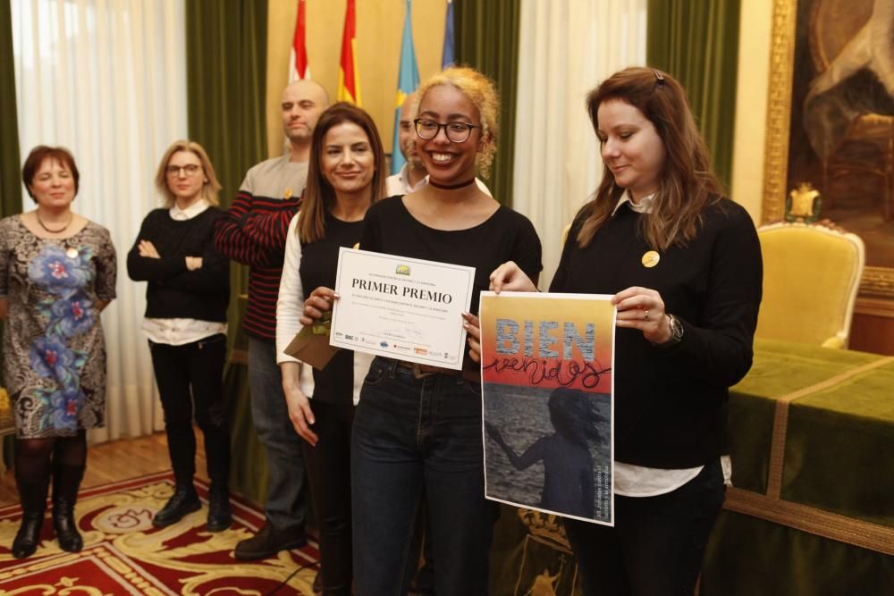 Presentación de las Jornadas contra el racismo y la xenofobia, así como los carteles ganadores