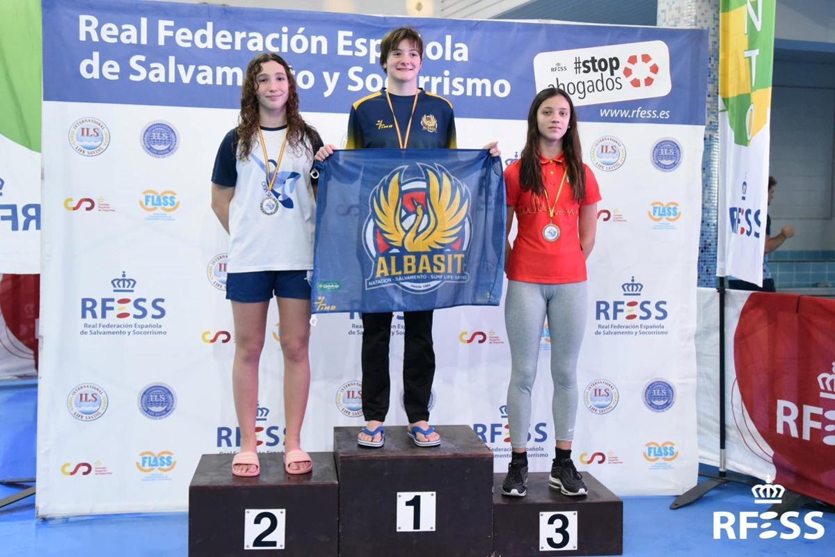 Julia Herrero logró la tercera posición