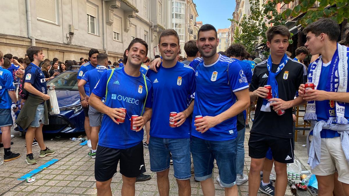 Santander se tiñe de azul para el duelo entre el Racing y el Real Oviedo