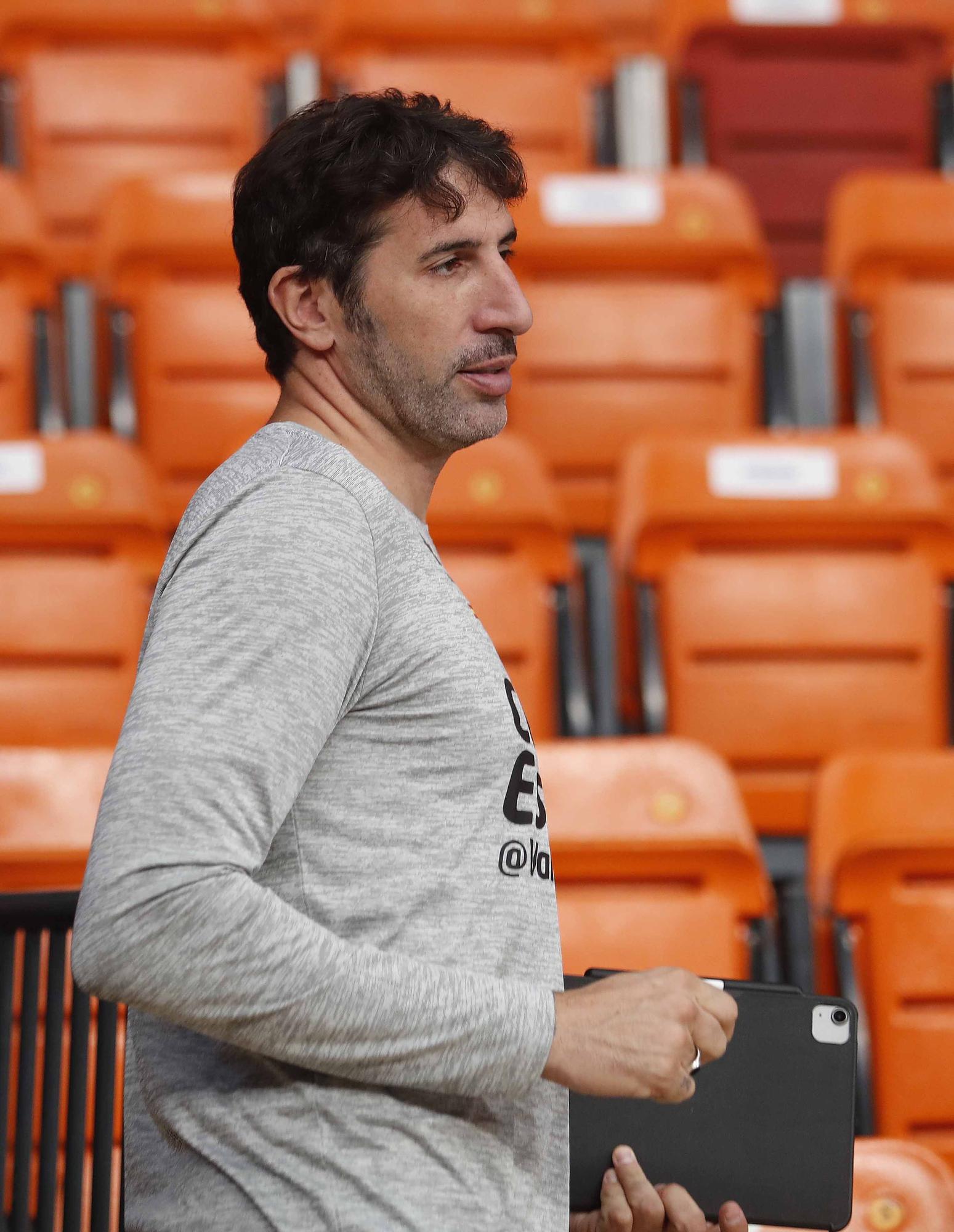 Así fue la sesión de entrenamiento para Valencia Basket