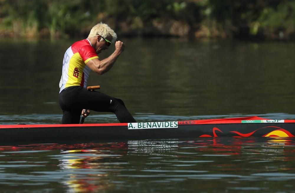 Sete Benavides accede a la final del C1 200 metros