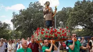 Romería de San Isidro en Badajoz: "Ya no es como antes, pero nosotros seguimos viniendo cada año"