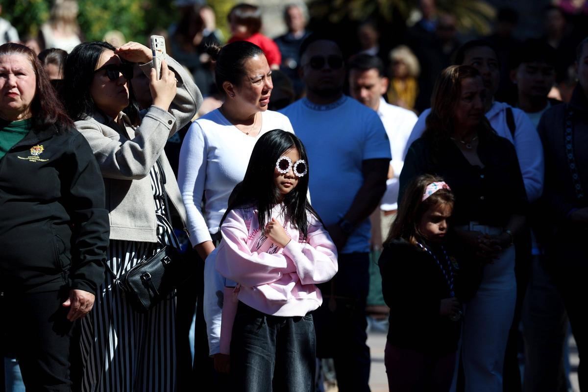 Las imágenes del Santo Encuentro en el parque Reina Sofía de Ibiza