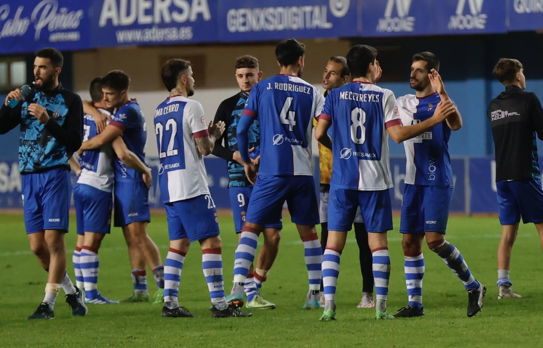 EN IMÁGENES: Así ha sido la victoria del Avilés ante el Racing Villalbés