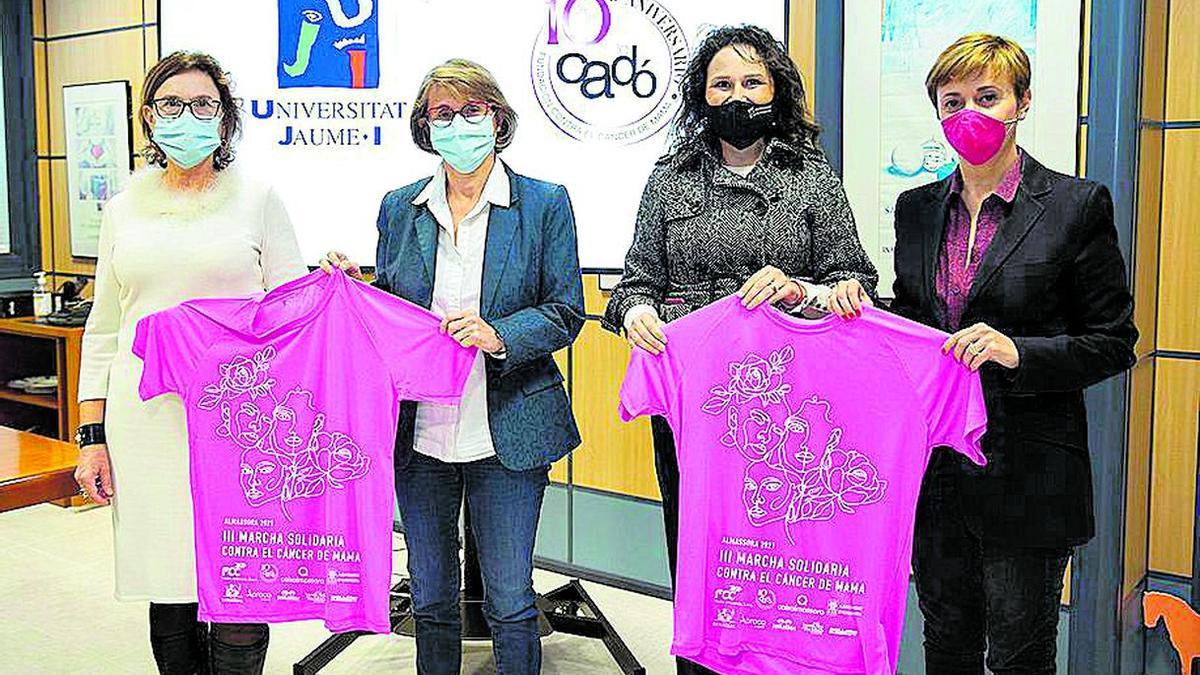 La recaudación de camisetas en Almassora se destina a investigación.