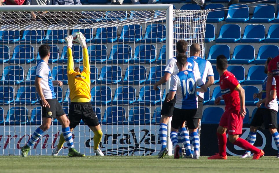 Dos goles de Chechu y una genial asistencia de Javi desatascan a un Hércules que vuelve a la promoción