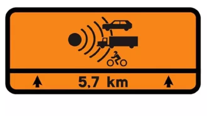 ¿Qué significa la nueva señal naranja de la DGT que parece lo que no es?