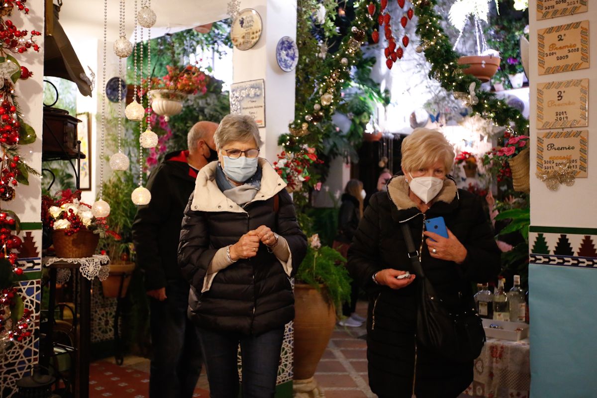 Los patios de Navidad derrochan brillo e ilusión en su día de apertura