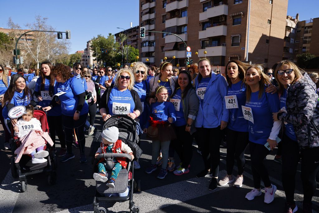 Imágenes del recorrido de la Carrera de la Mujer: avenida Pío Baroja y puente del Reina Sofía (II)