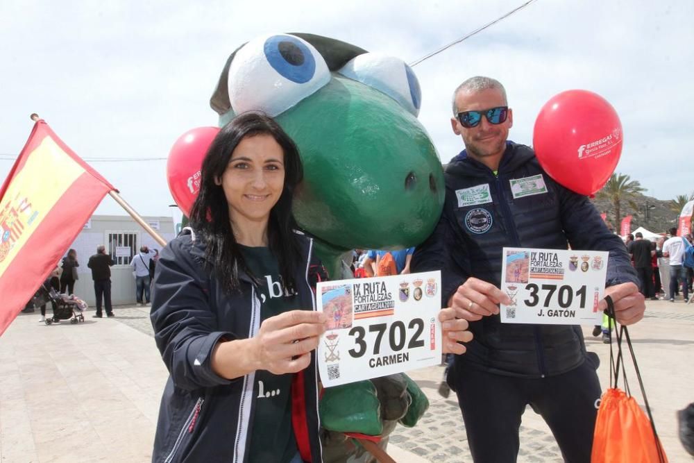 Entrega de dorsales para la Ruta de las Fortalezas de Cartagena