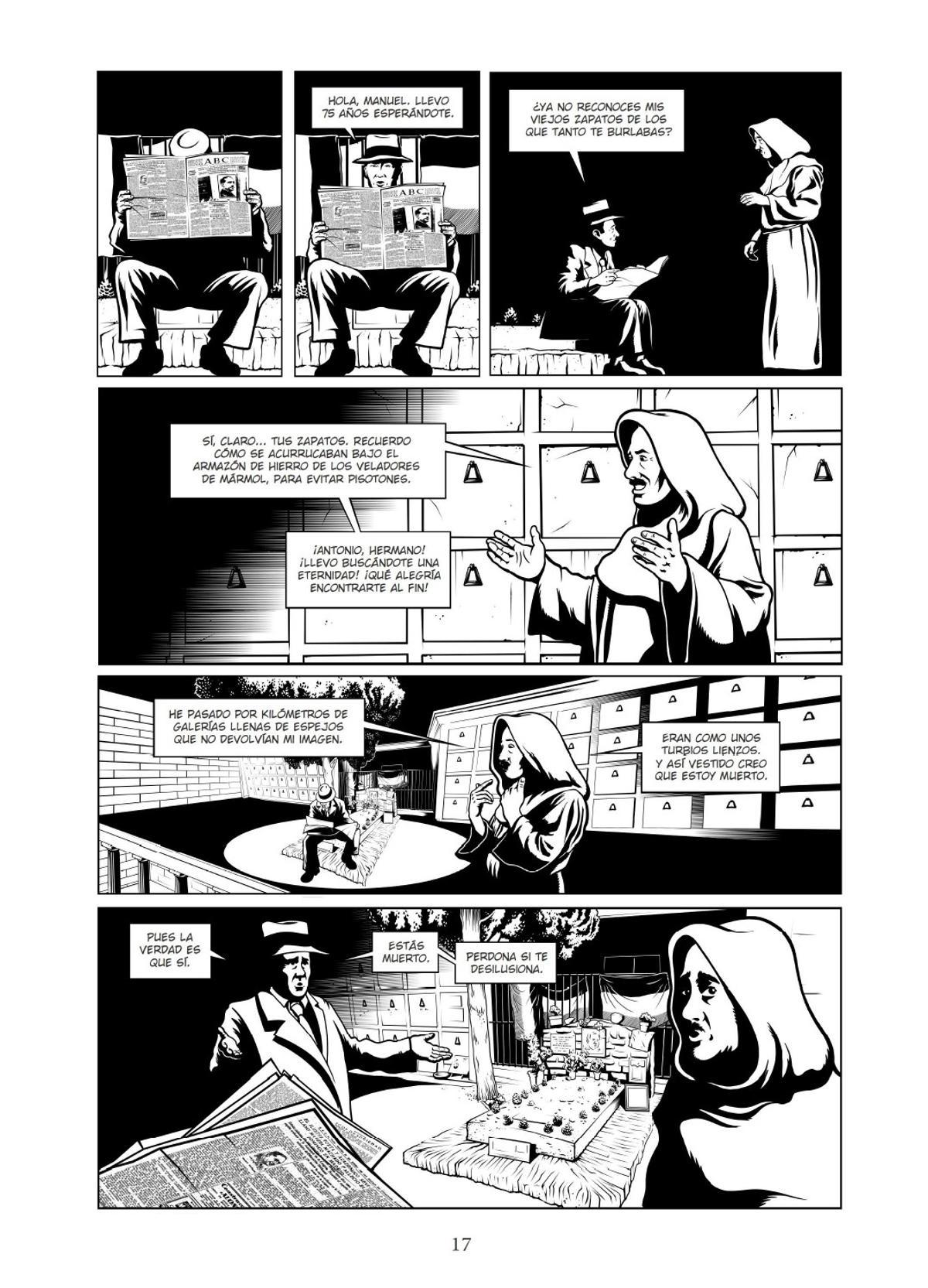 Página de "Los hermanos Machado", de 2025