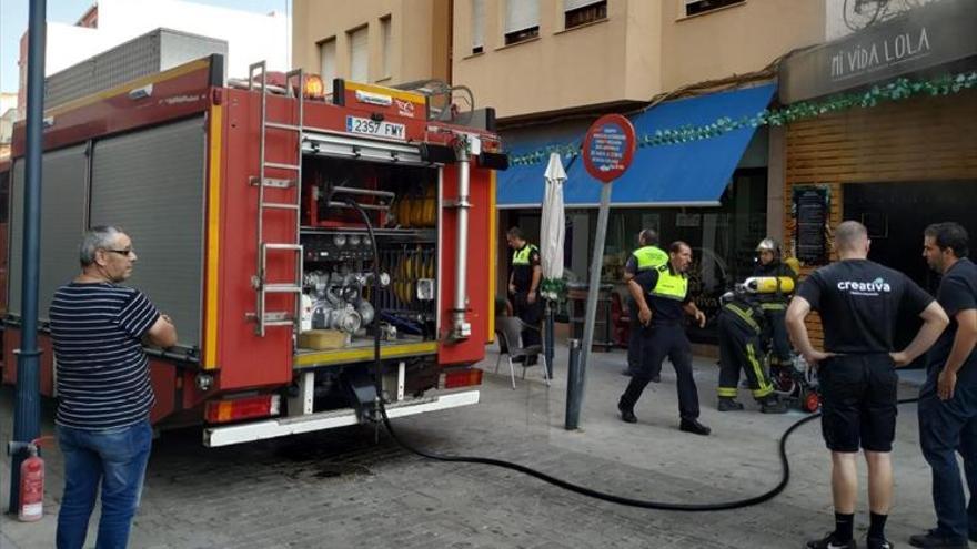 Un incendio provoca daños materiales en el interior del restaurante Mi Vida Lola