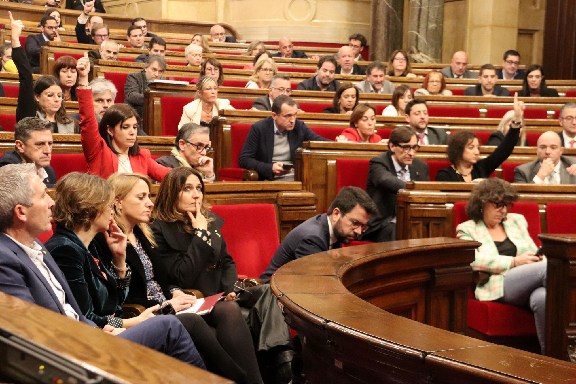 Sesión del Parlament