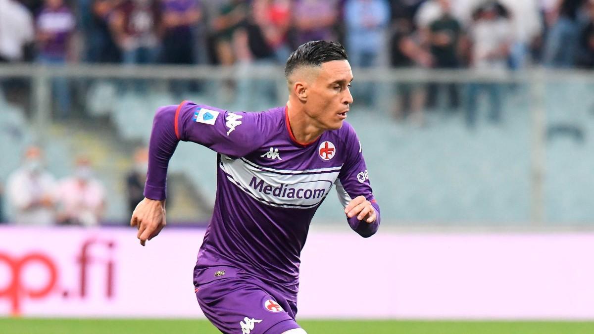 Callejón, durante su etapa en la Fiorentina