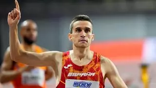 Un enorme Mariano García defenderá su oro mundial en la final de 800