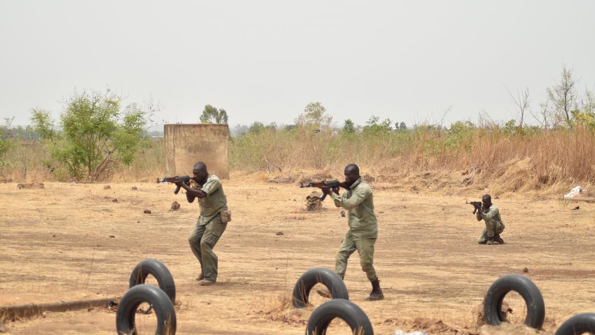 Soldados malienses reciben entrenamiento de la misión europea EUTM Malí.