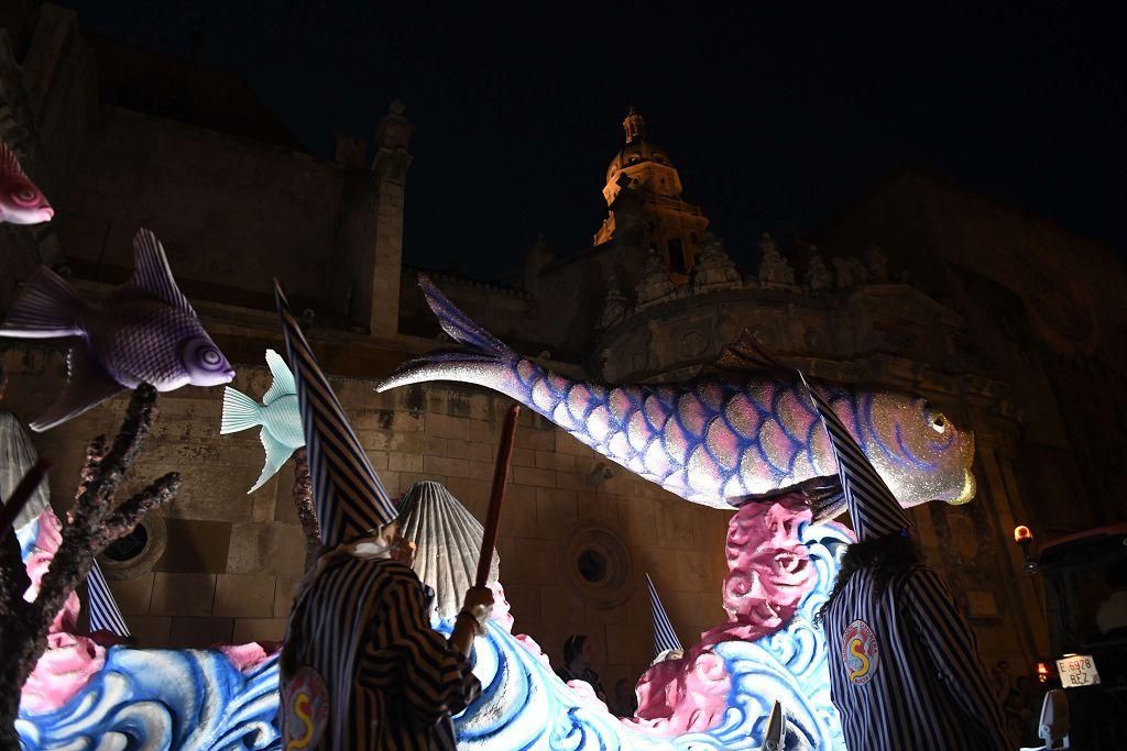 Las mejores imágenes del desfile de la llegada de la Sardina a Murcia