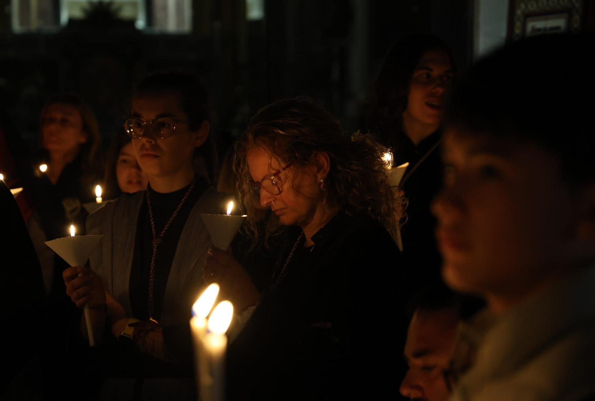 Bendición del fuego en la Semana Santa Marinera