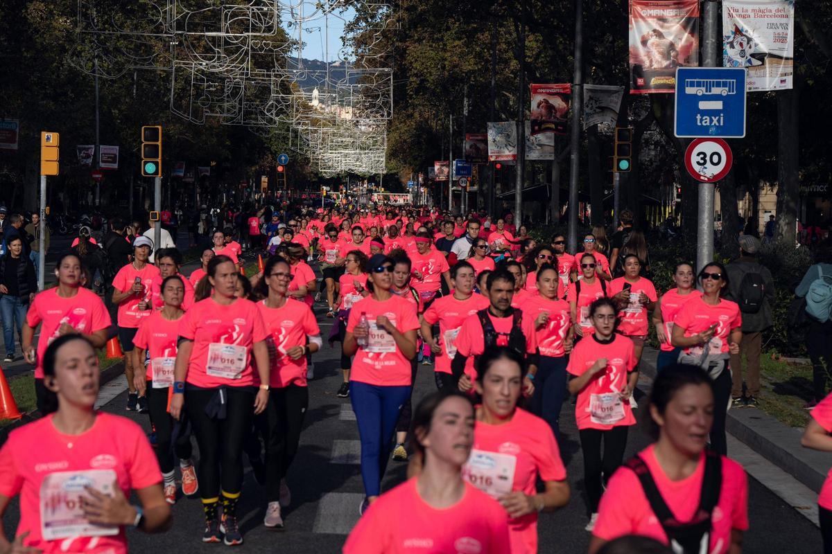 Búscate en la Cursa de la Dona: el gran evento con récord de participación y recorrido renovado
