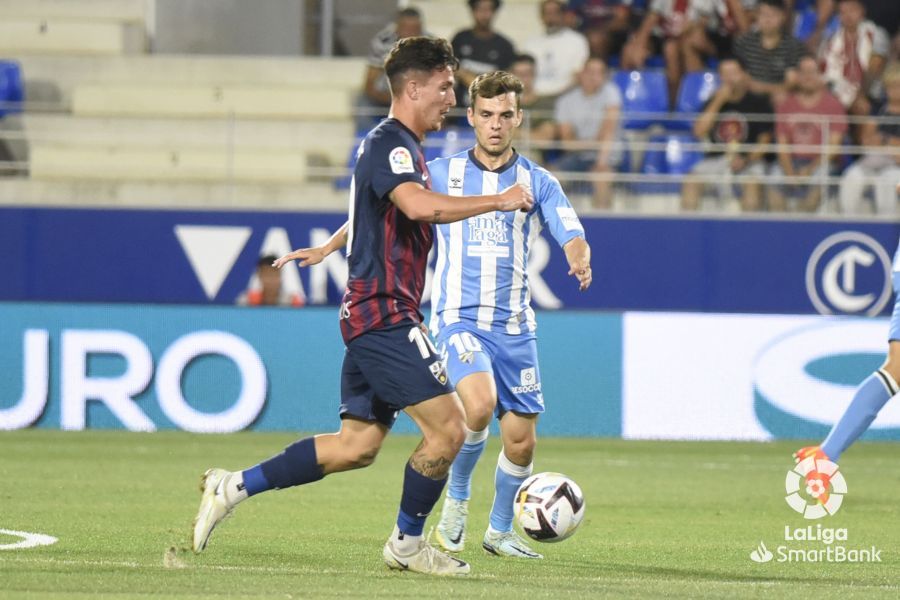 SD Huesca - Málaga CF, en imágenes