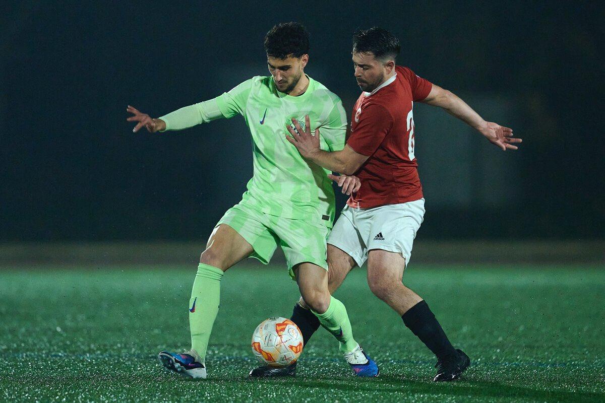 Una imagen del NSA Camp Joliu - Barça Atlètic