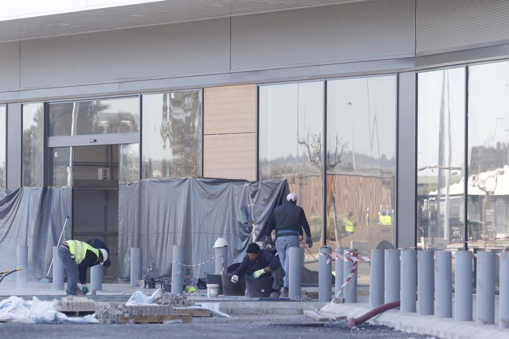 Avanzan las obras del nuevo centro comercial de la carretera de Palma