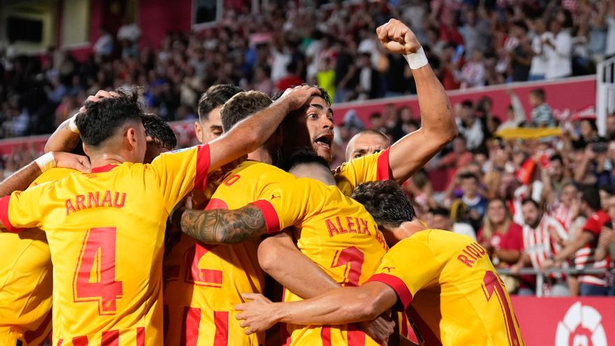 El Girona vence al Valladolid con un gol de Oriol Romeu (2-1)