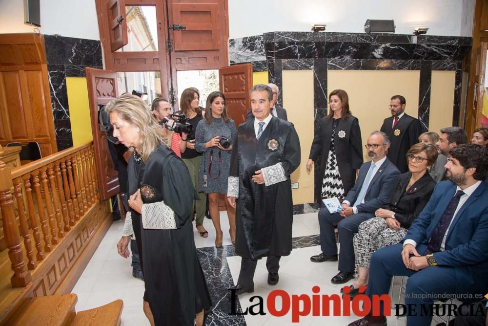 Apertura del Año Judicial en Caravaca