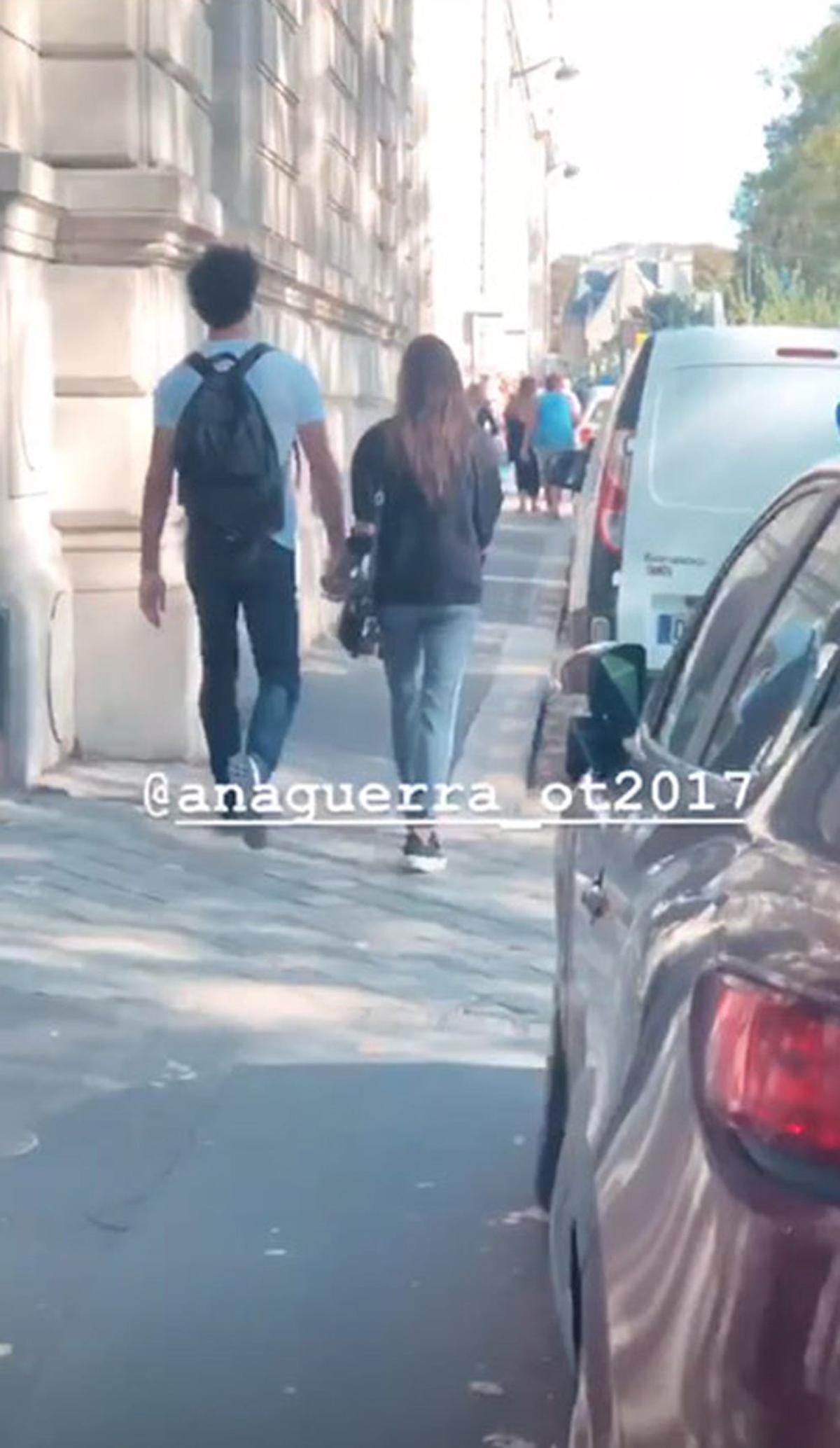 Ana Guerra y Miguel Ángel Muñoz, de la mano por París