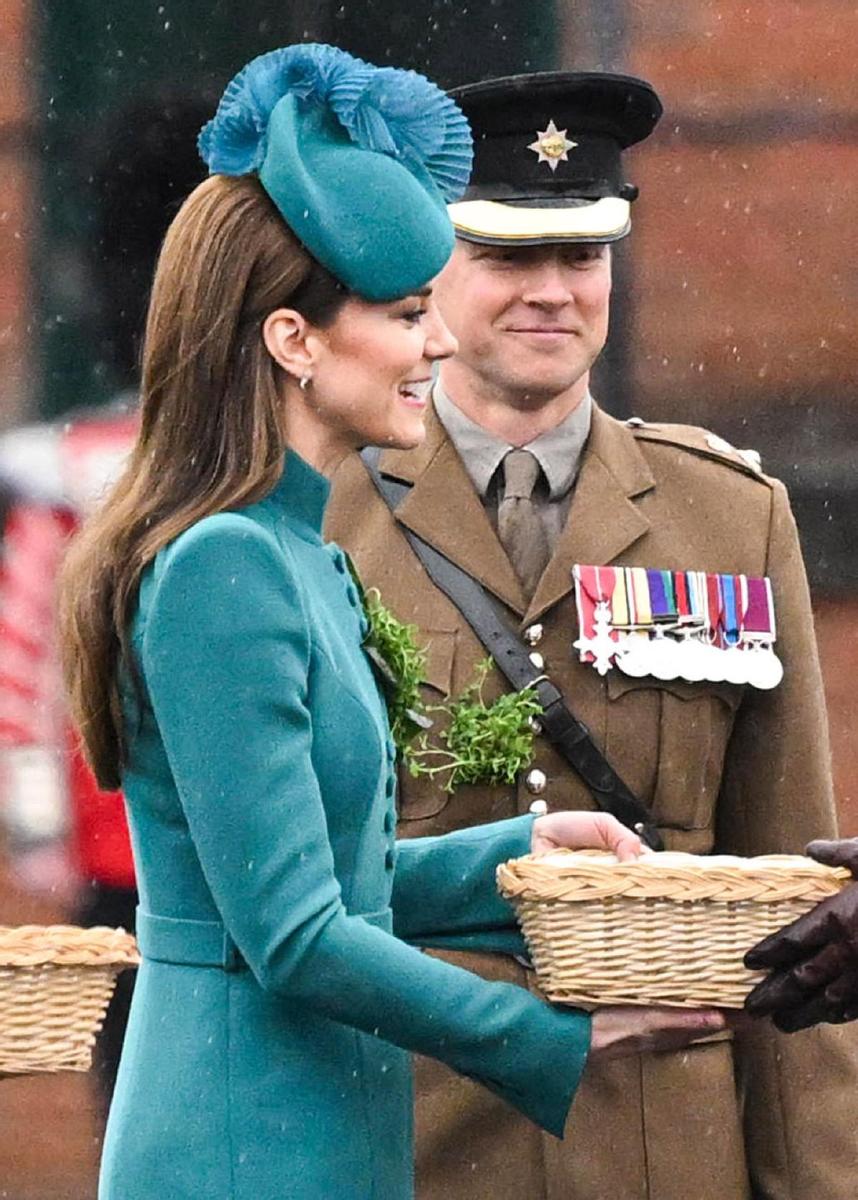 El tocado de Kate Middleton para el día de San Patricio 2023