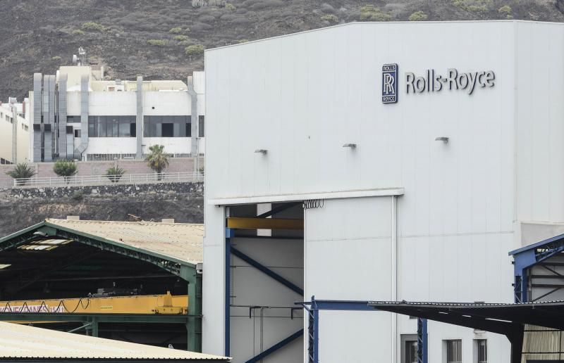 11/07/2018 LAS PALMAS DE GRAN CANARIA. Taller de Rolls Royce - Astican. FOTO: J. PÉREZ CURBELO  | 11/07/2018 | Fotógrafo: José Pérez Curbelo