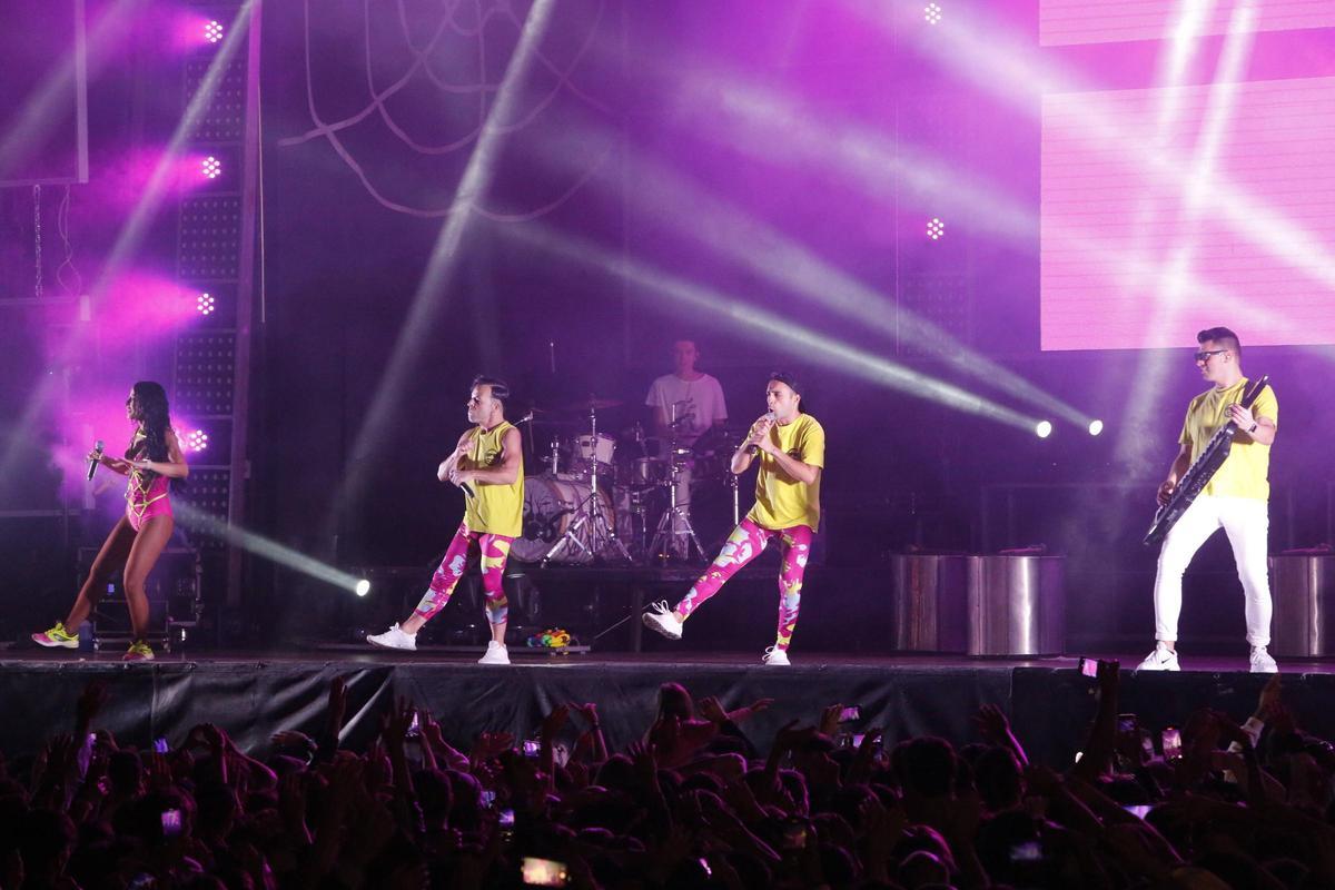 Tekila, sobre el escenario, en una imagen de archivo.